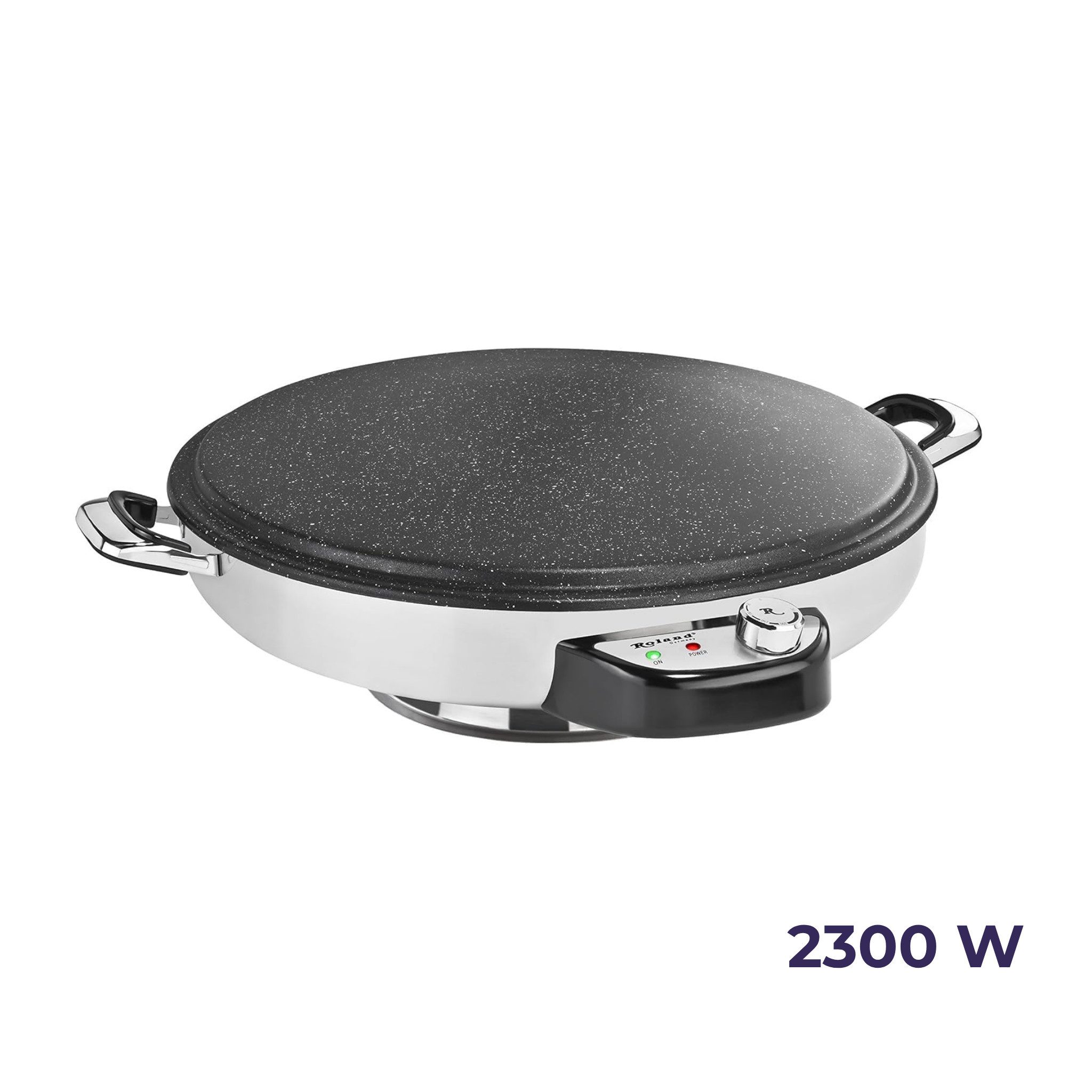 gowoll Crêpesmaker Fladenbäcker Elektrischer, 2300 W, Ø 50 cm, Granit -Beschichtet