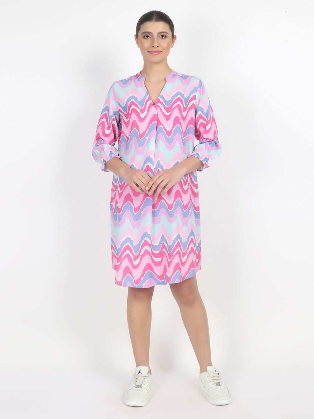 VICCI Germany A-Linien-Kleid (1-tlg) Sommerliches Tunikakleid günstig online kaufen