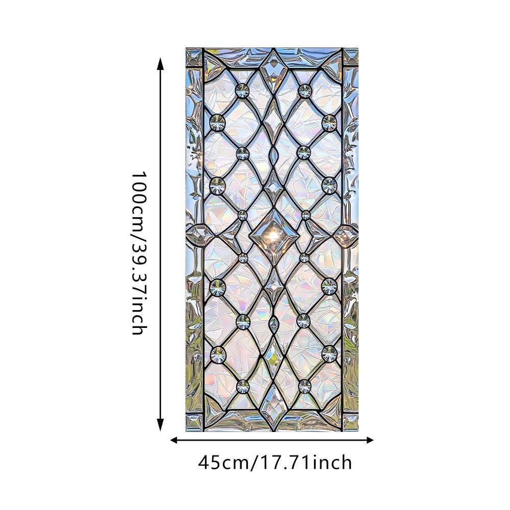 Agger Fensterfolie Dekorative Fensterfolie Sichtschutz selbsthaftend – Bild 2 von 4