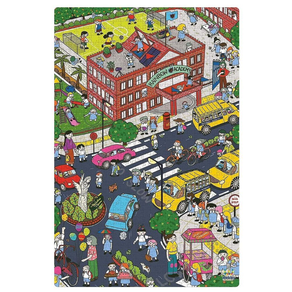 Webby Toys Пазлы 1000-teiliges Пазлы für Jugendliche & Erwachsene, 1000 Пазлыteile, STEM-Lernspielzeug für Jugendliche ab 14 Jahren