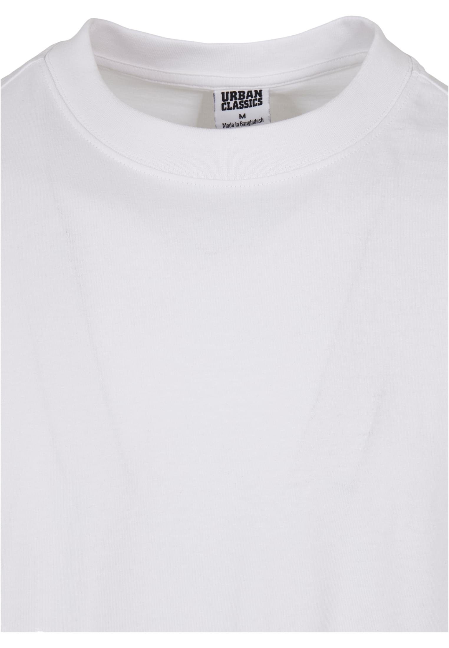 Kurzarmshirt URBAN (1-tlg) white Tee Huge CLASSICS Herren