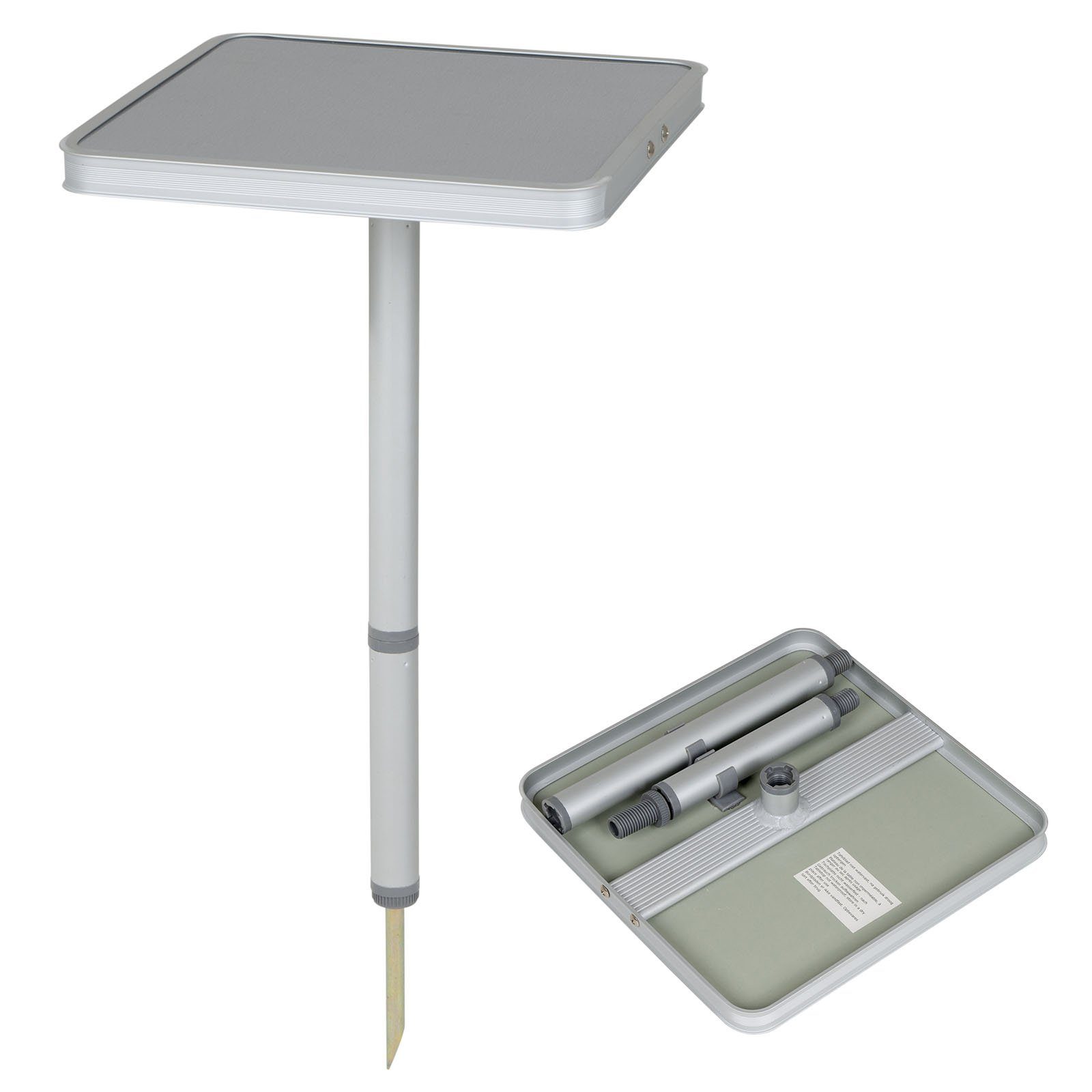 Bo-Camp Campingtisch Mini Campingtisch Alu Beistelltisch, günstig online kaufen