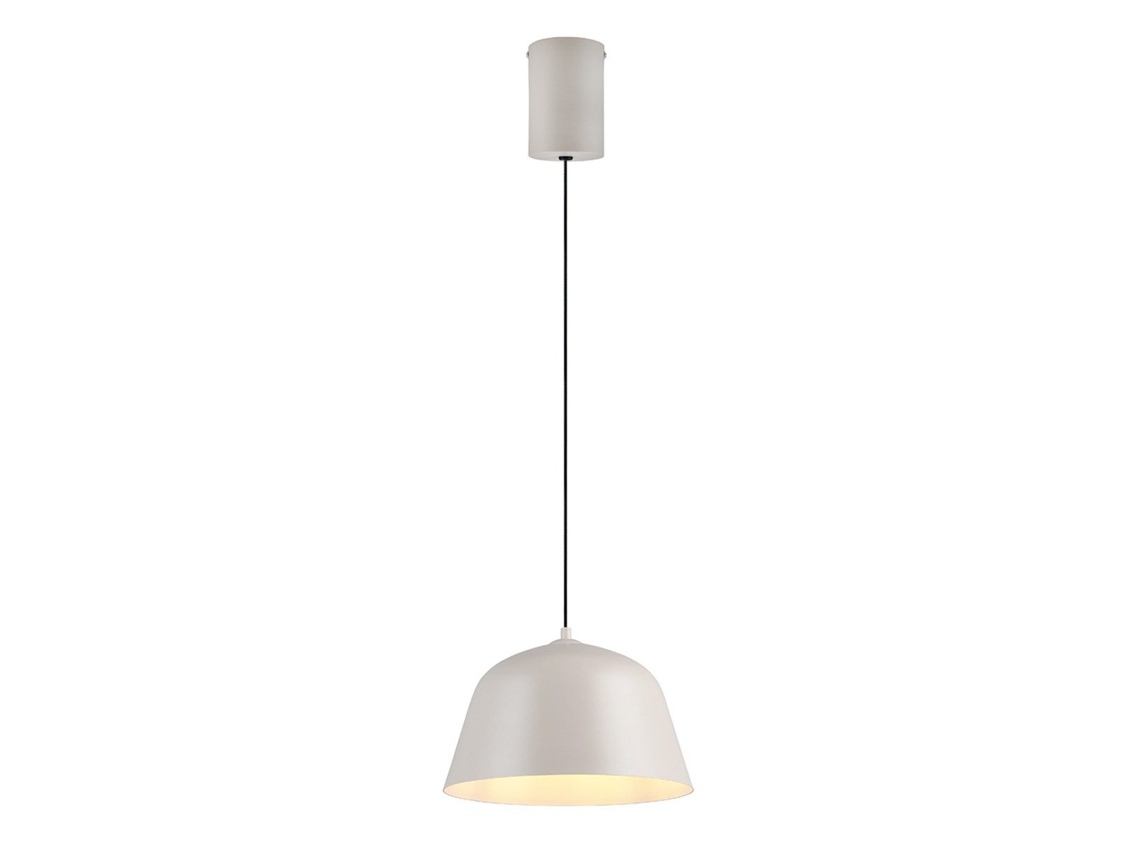 Reality Leuchten LED Pendelleuchte höhenverstellbar Metall Hellgrau Ø 30cm, Dimmfunktion, LED wechselbar, warmweiß, Esstisch-lampen & Küchenlampe-n hängend einflammig inkl. Leuchtmittel