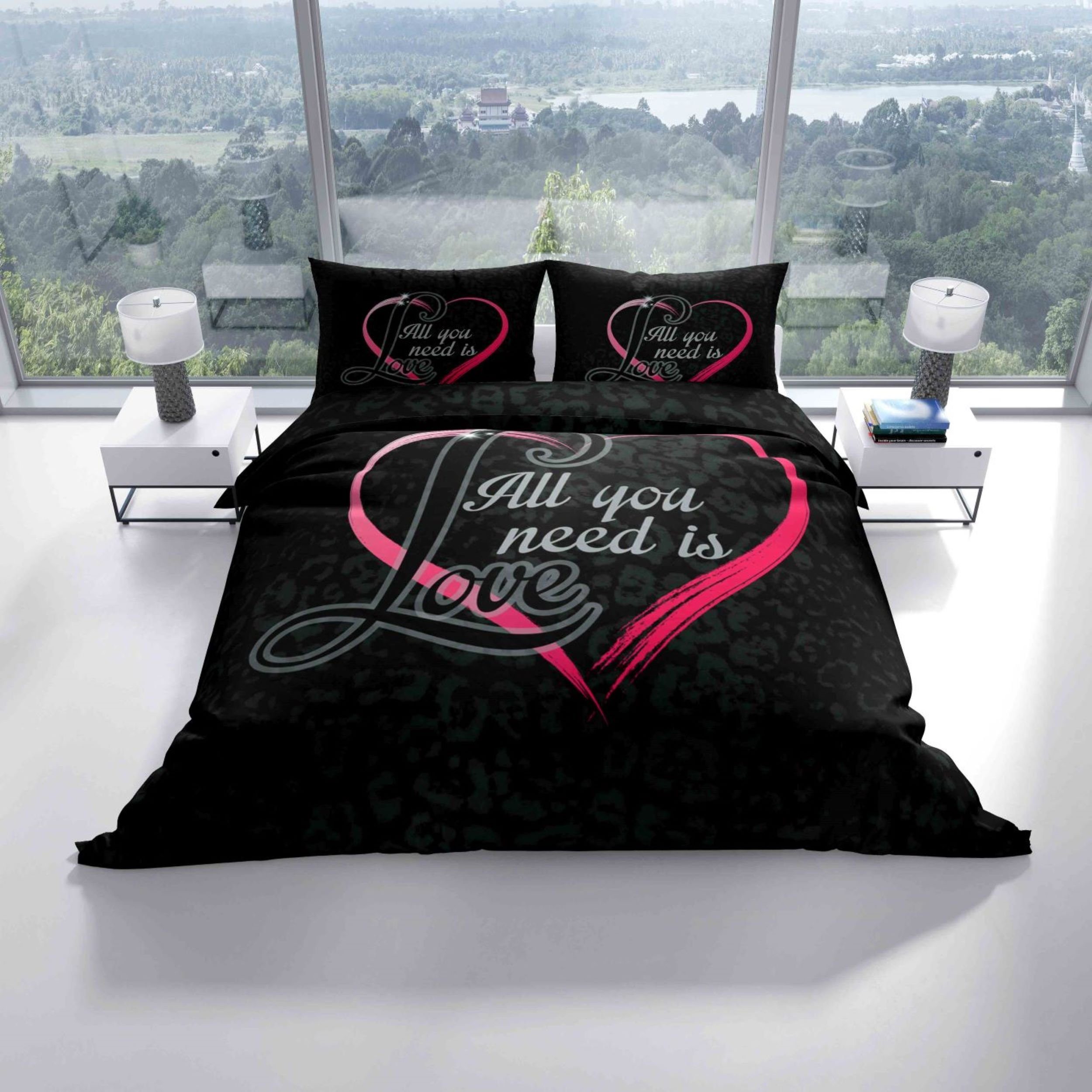 Leonado Vicenti Bettwäsche Pflegeleicht 135x200 oder 155x220, Microfaser, 2 günstig online kaufen