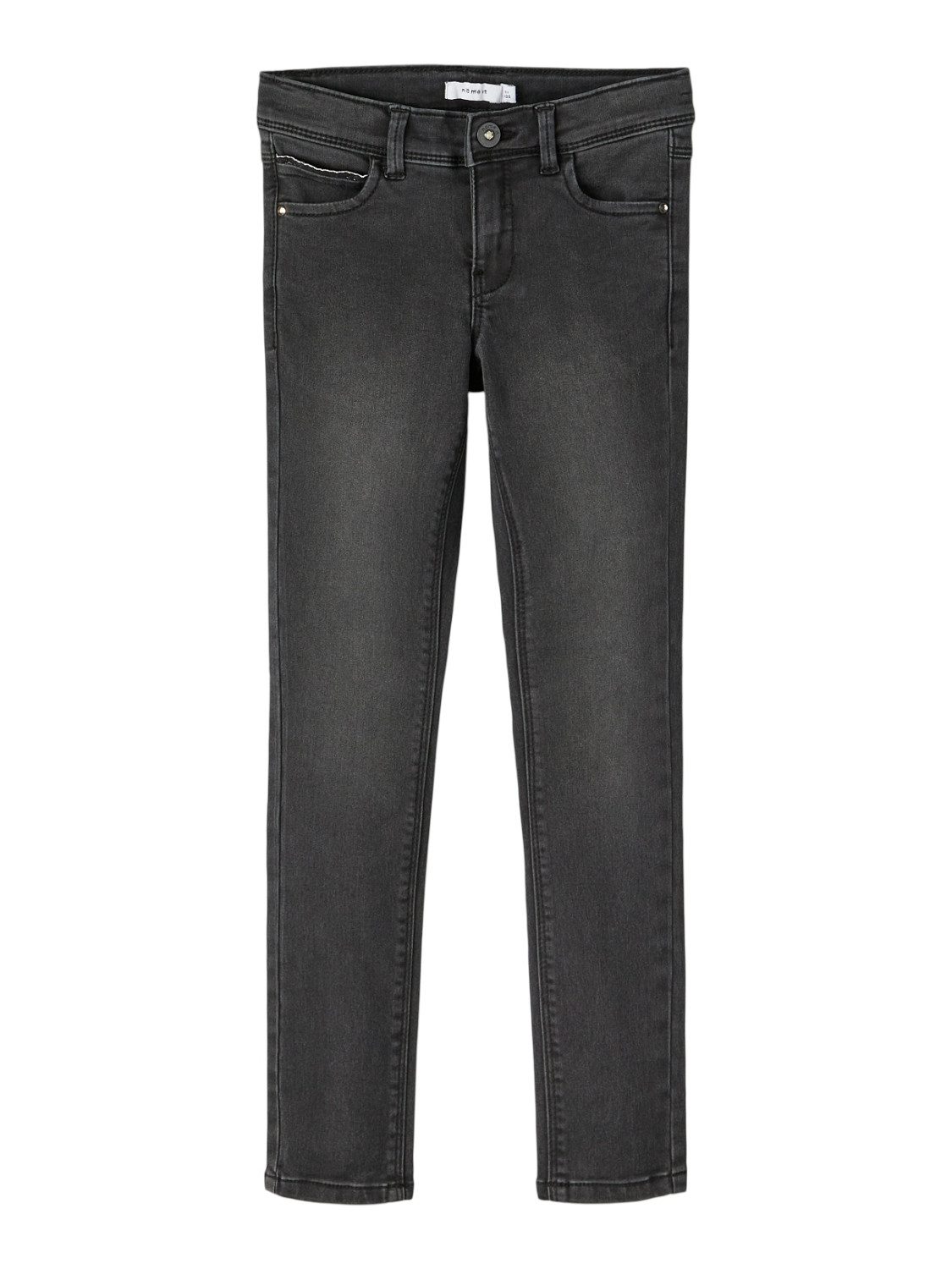 Skinny-fit-Jeans Mädchen Denim Used Optik