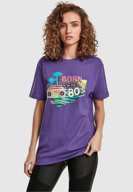 MisterTee T-Shirt MisterTee Damen Ladies Born In The 80s Tee (1-tlg)