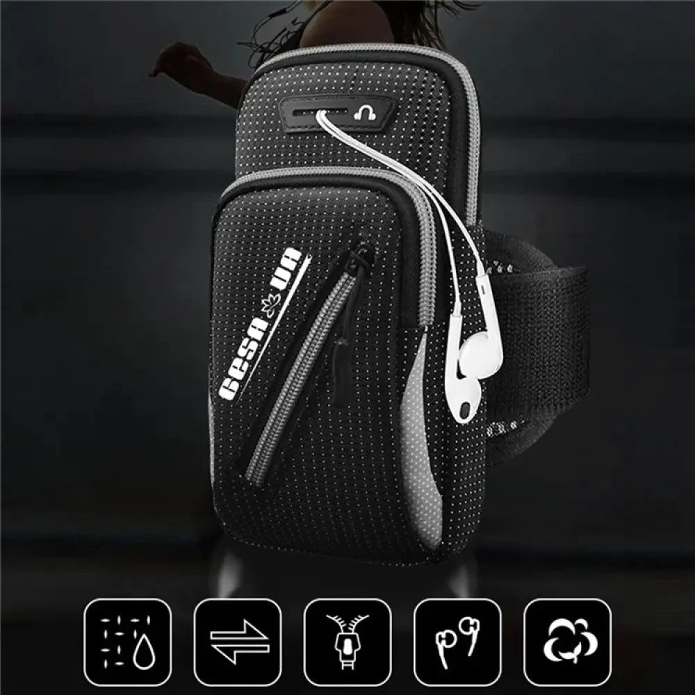 Sport-Knight® Handytasche Laufarmband für Handys bis 7,2 Zoll, wasserdichte Sport Armtasche