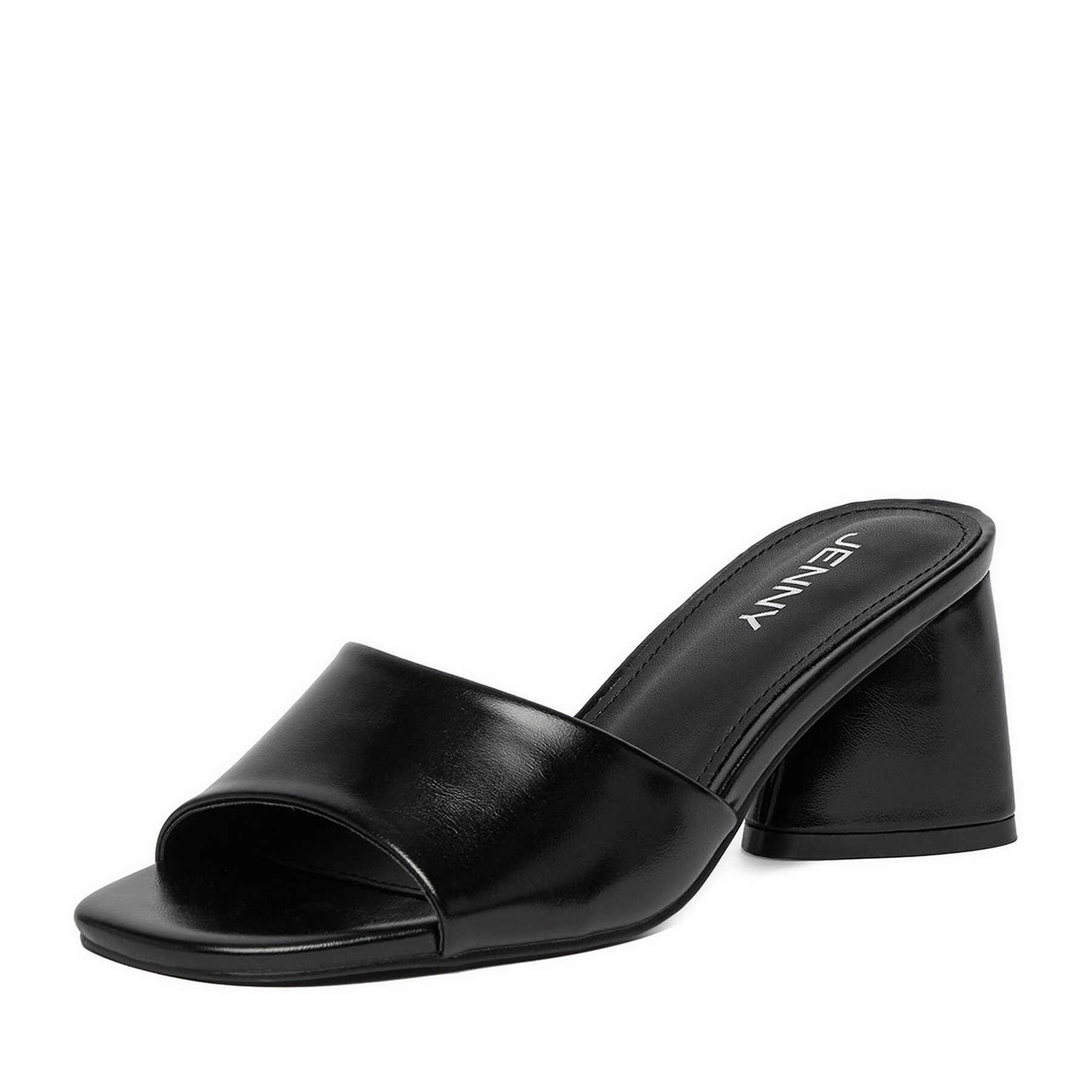 Jenny Jenny Damen-Flip-Flops, Schwarz Badepantolette