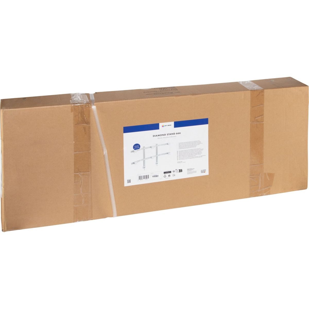 ICY BOX Monitor-Halterung Diamond Stand 666 Monitorständer für 6 Monitore