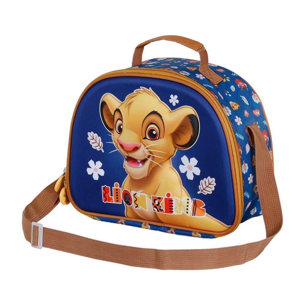 Karactermania Kindergartentasche Disney König der Löwen Frühstückstasche Kinder Umhängetasche Lunch Bag, Isolierende Innenauskleidung