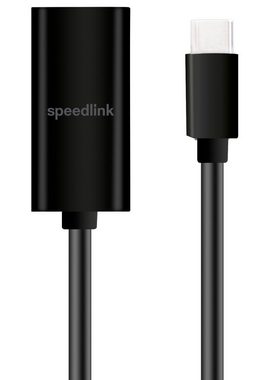 Speedlink Speedlink HQ USB-C auf DisplayPort Adapter-Kabel 4K Ultra HD UHD Typ C zu DP Video Passend für Notebook Laptop MacBook iPad Pro Tablet PC ChromeBook etc USB-Kabel, USB-C, DisplayPort, Universal, Vergoldete Anschlüsse