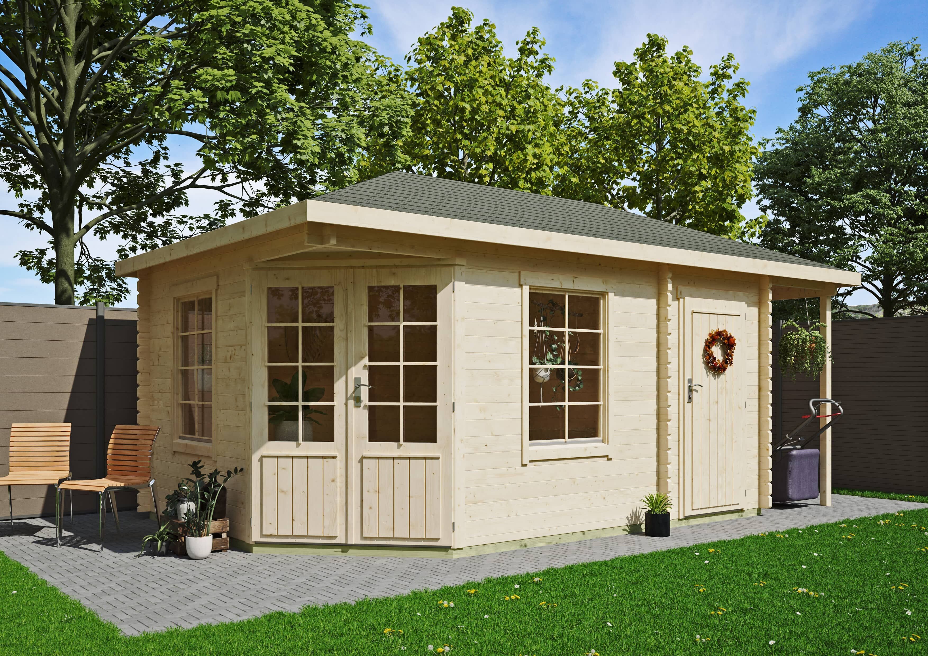 Fjordholz Gartenhaus Isa 40 A, BxT: 1.15x6 cm