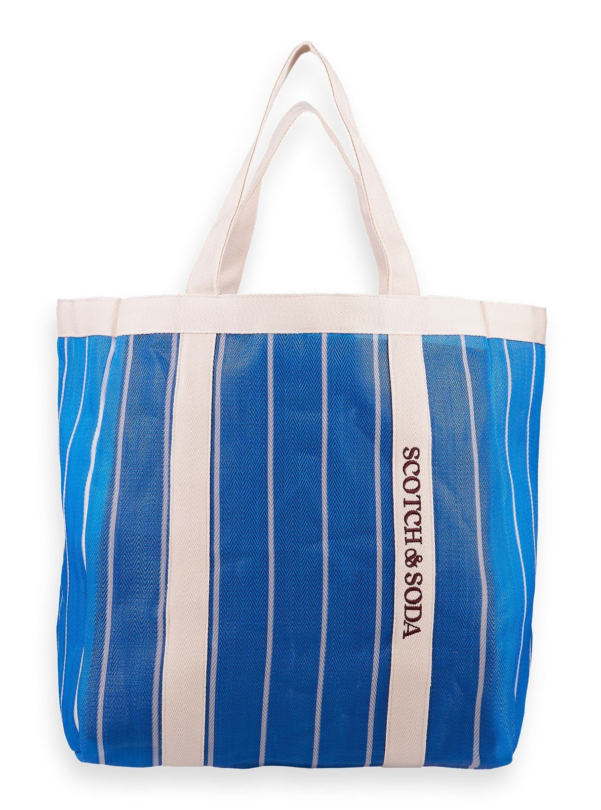 Shopper Striped Beach Bag