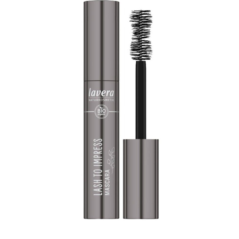 lavera Mascara NATURKOSMETIK Mascara Lash To Impress Black, 14 ml