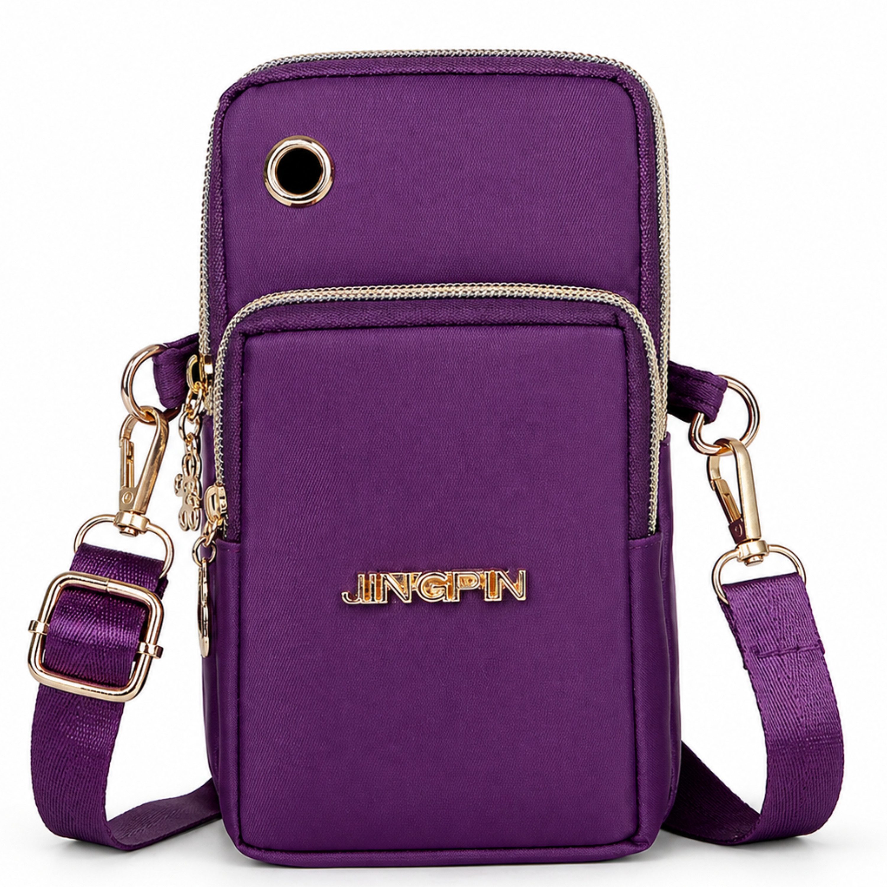 StellarLuma Handytasche Handytasche Damen Handtasche Tasche Umhängetasche Schultertasche, Handytasche mit 3 Fächern, Kopfhöreröffnung & Schultergurt