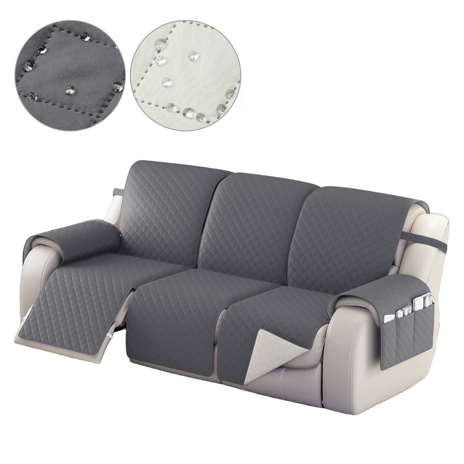 BTTO Sofahusse Sofabezug Sesselschoner Fernsehsessel 2-,3- Sitzer,Wasserdic günstig online kaufen