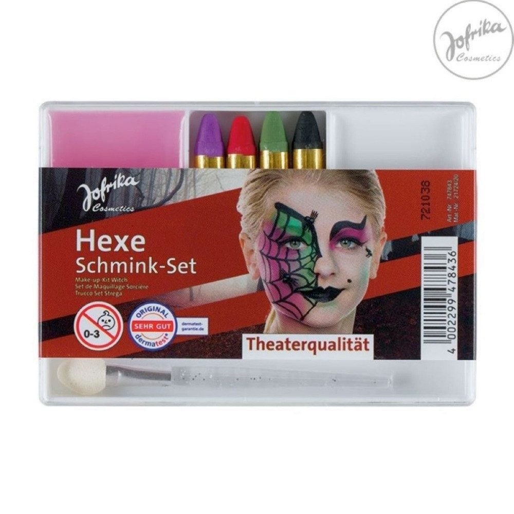 jofrika Schmink-Set Jofrika Halloween Schmink-Set 'Hexe' 747843, Thea