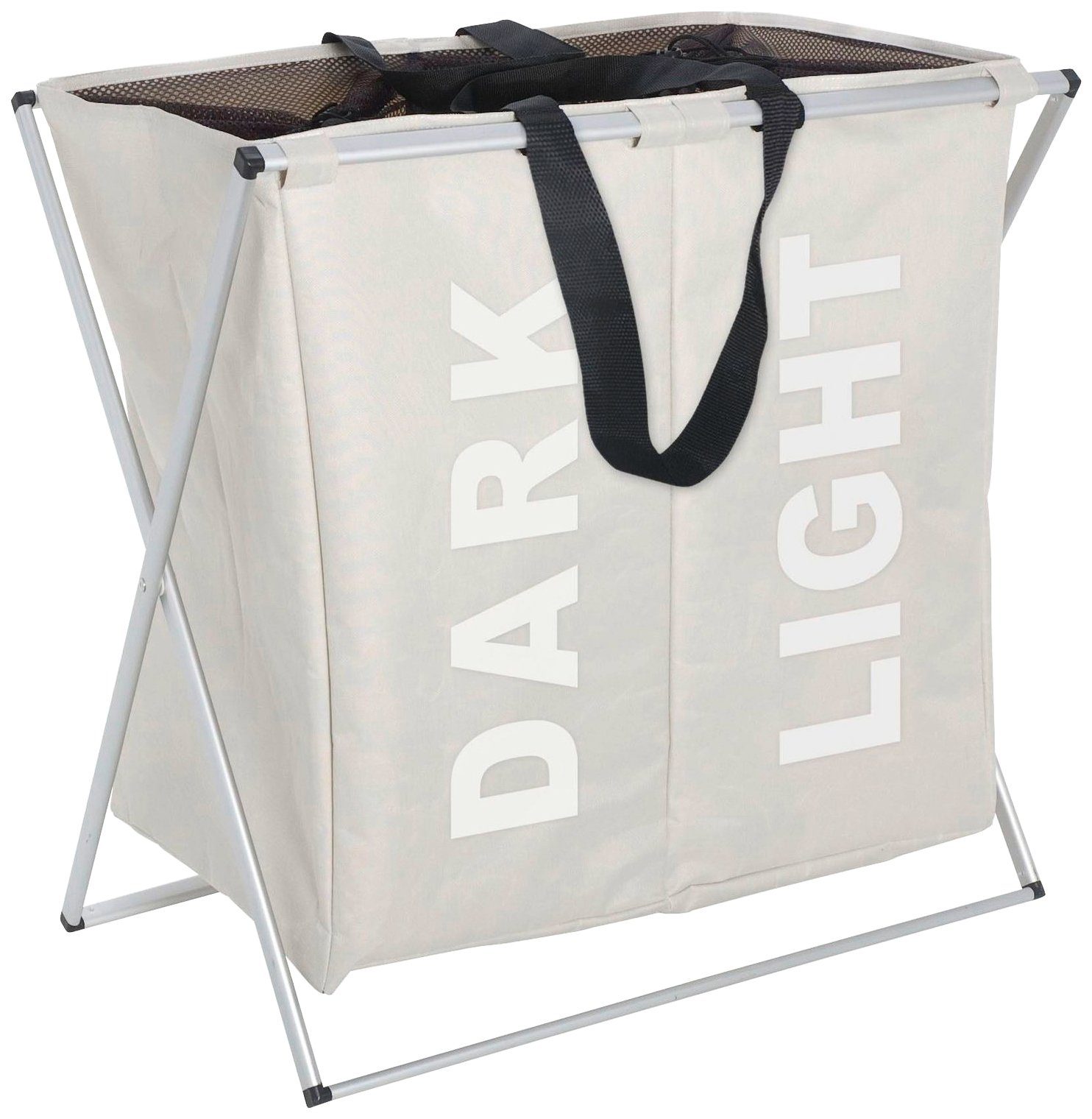 Wäschekorb Duo Beige