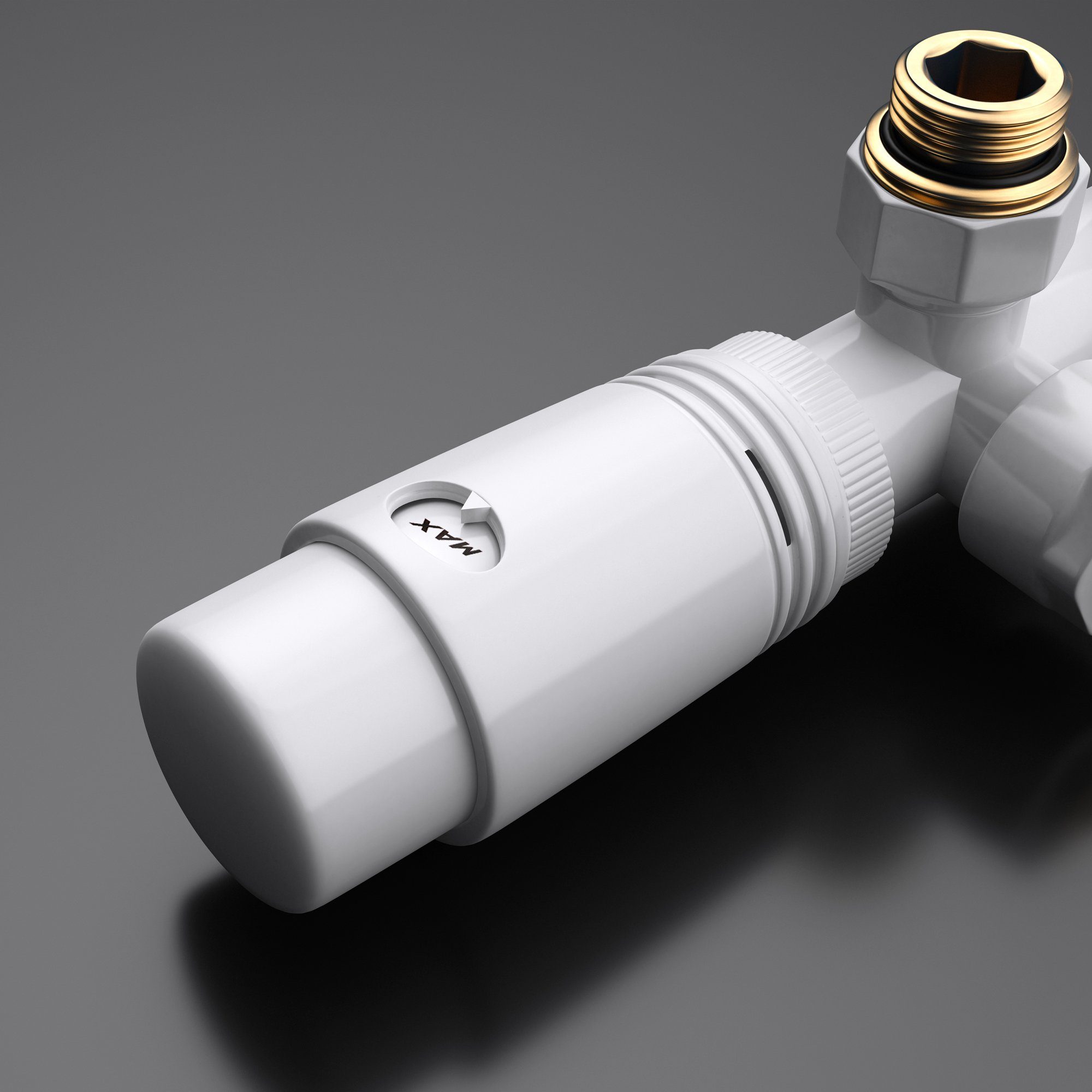 doporro Heizkörperthermostat Design Anschlussventil Heizkörper Thermostat günstig online kaufen