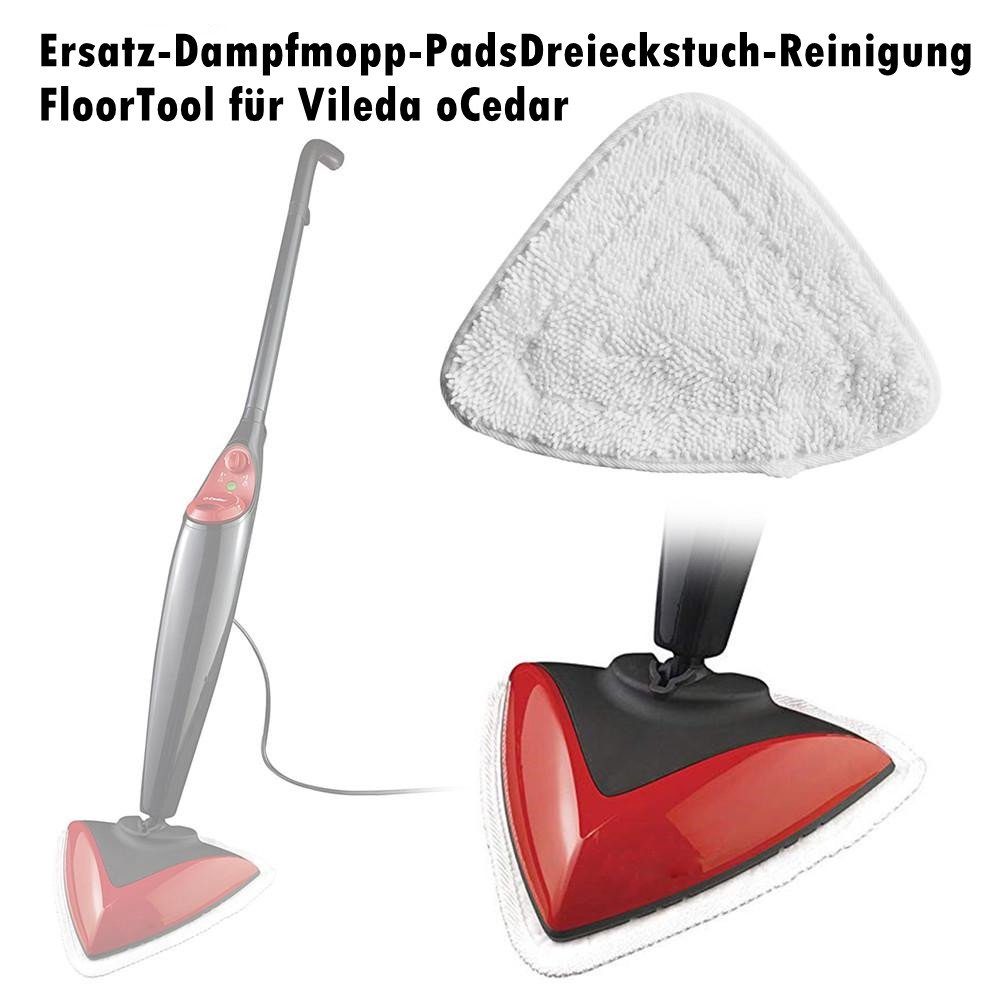 Spray Ersatzbezug für Weiß Mop, Spray Ersatzbezüge Vileda Steam iscooter Familienpackung, Dampfreiniger Hot Pads 100 Mop, Power Staubsaugerbeutel 6x