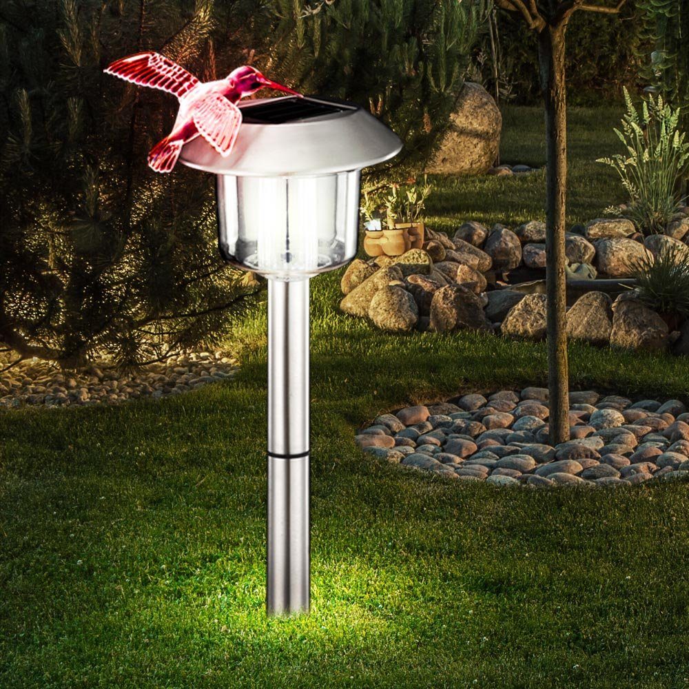 LED Gartenleuchte, LED Solar Außenleuchte Garten Beleuchtung