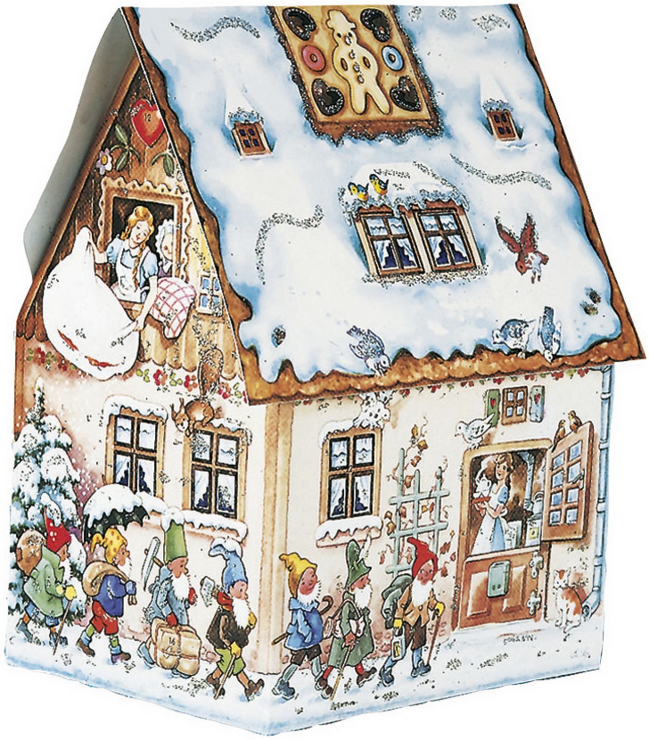 Korsch Verlag Wandkalender Adventskalender ""Märchenhaus""