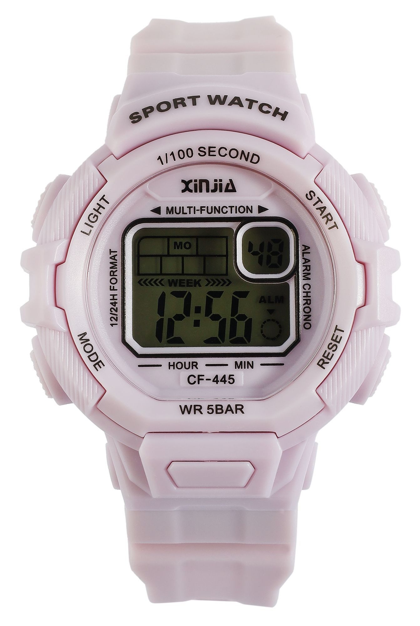 Quarzuhr 2410011 Xinjia Damen Digitaluhr mit Silikonband