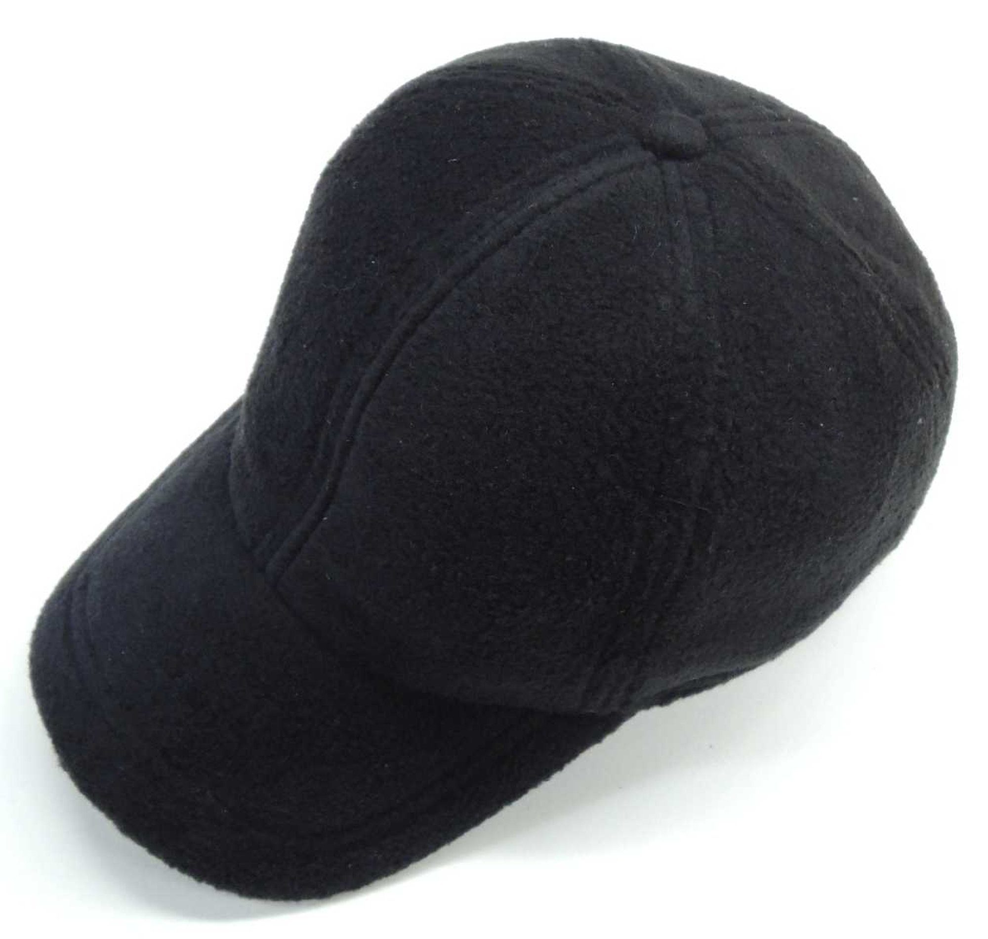 Chaplino Baseball Cap mit Ohrenklappen schwarz