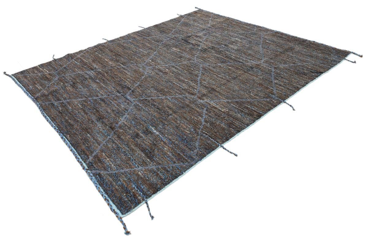 Orientteppich Berber Maroccan Design mm 242x306 rechteckig, Trading, Handgeknüpfter Orientteppich, Moderner Nain 25 Höhe