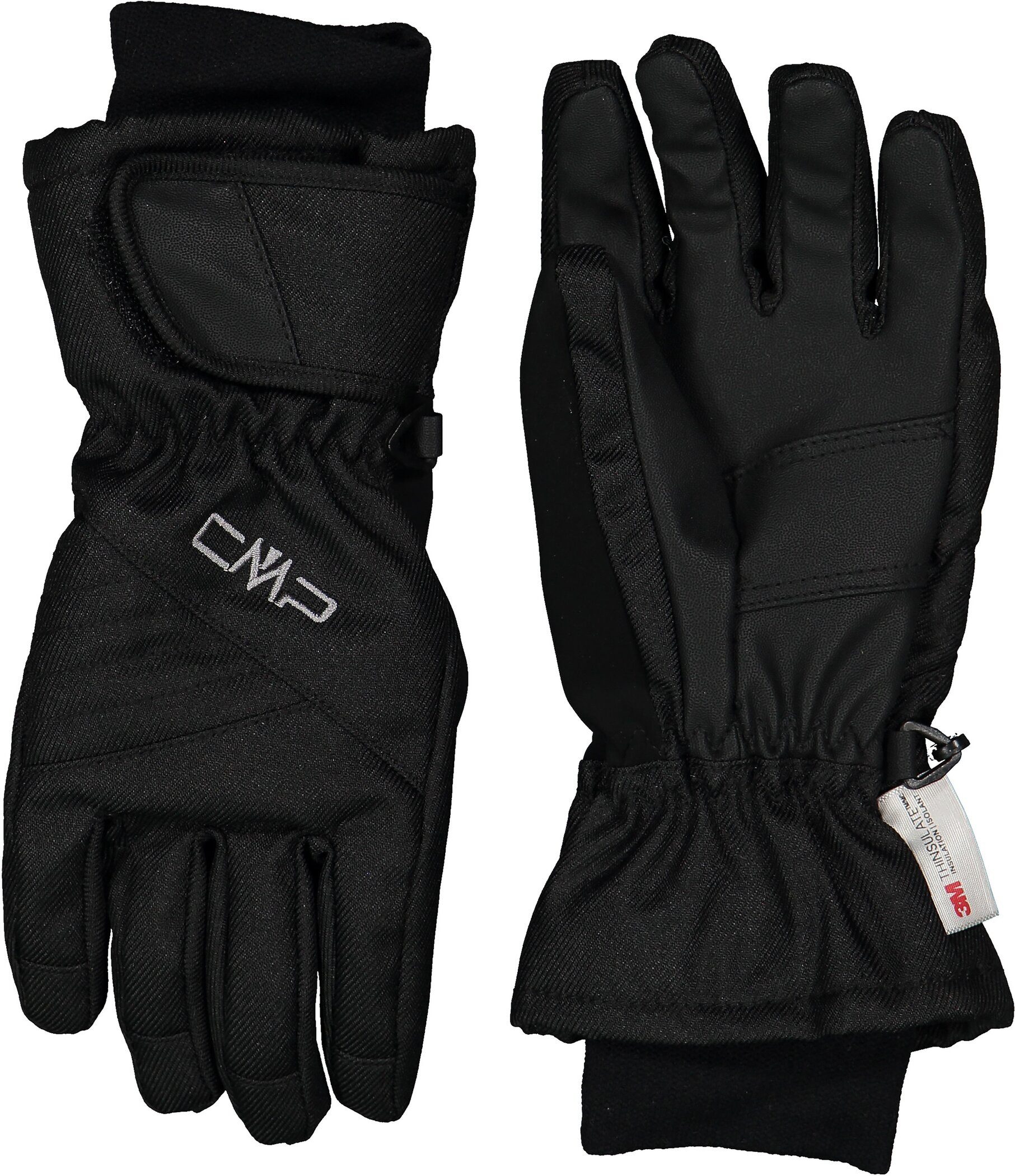 CMP Skihandschuhe mit Logostickerei, wärmend, wasserabweisend, winddicht, für Kinder