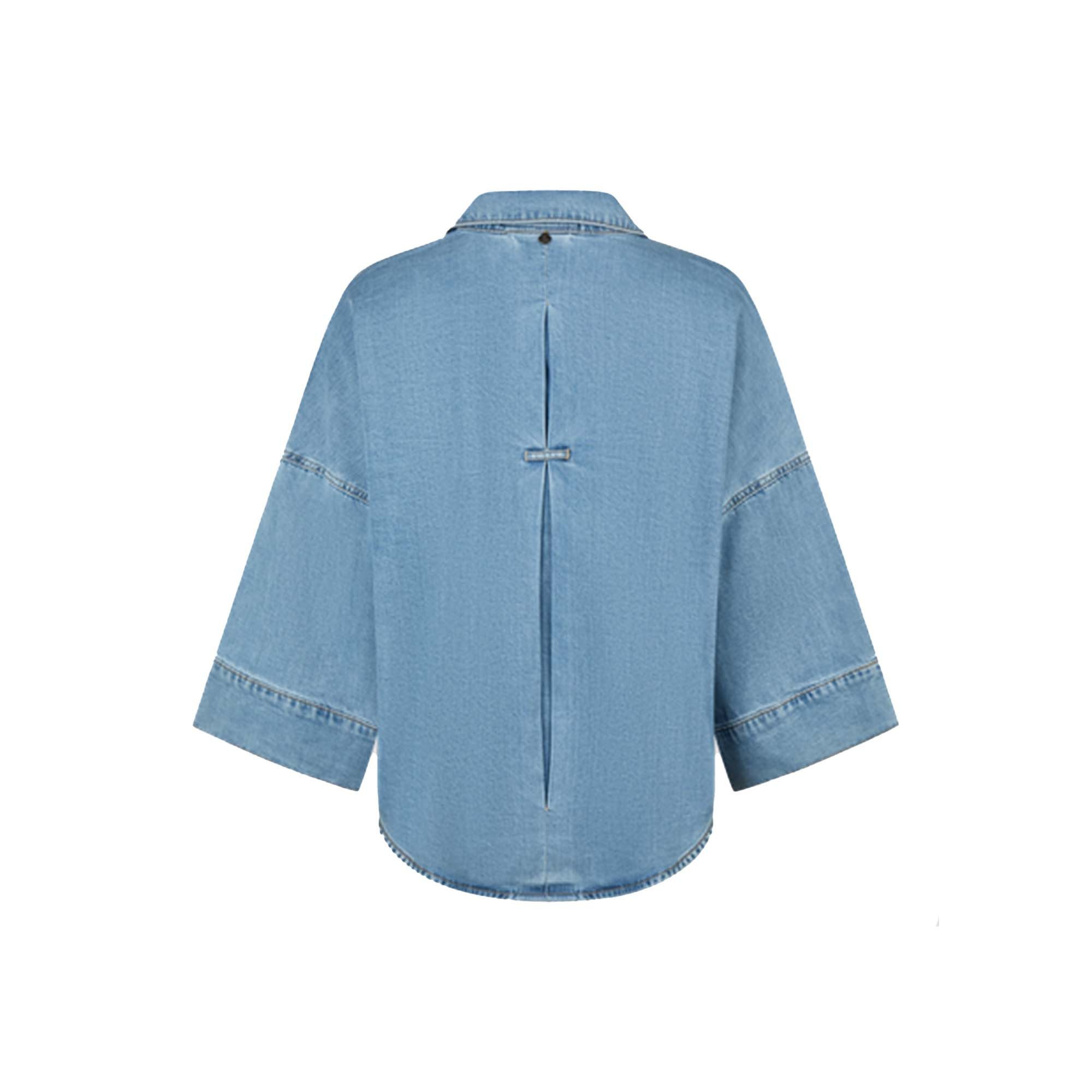 Buena Vista Hemdbluse Light Jacket stretch denim günstig online kaufen