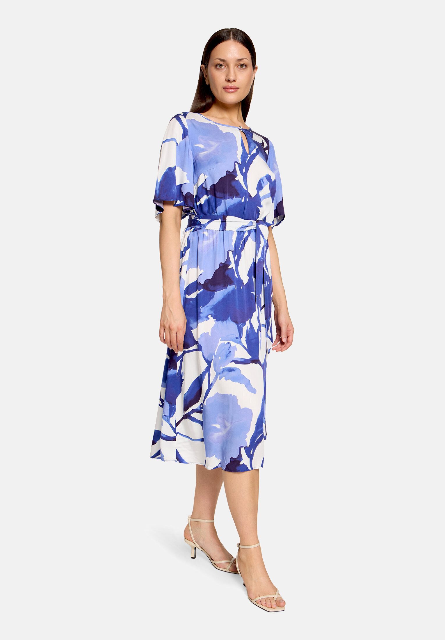 Betty Barclay Sommerkleid Damen mit Rundhalsausschnitt