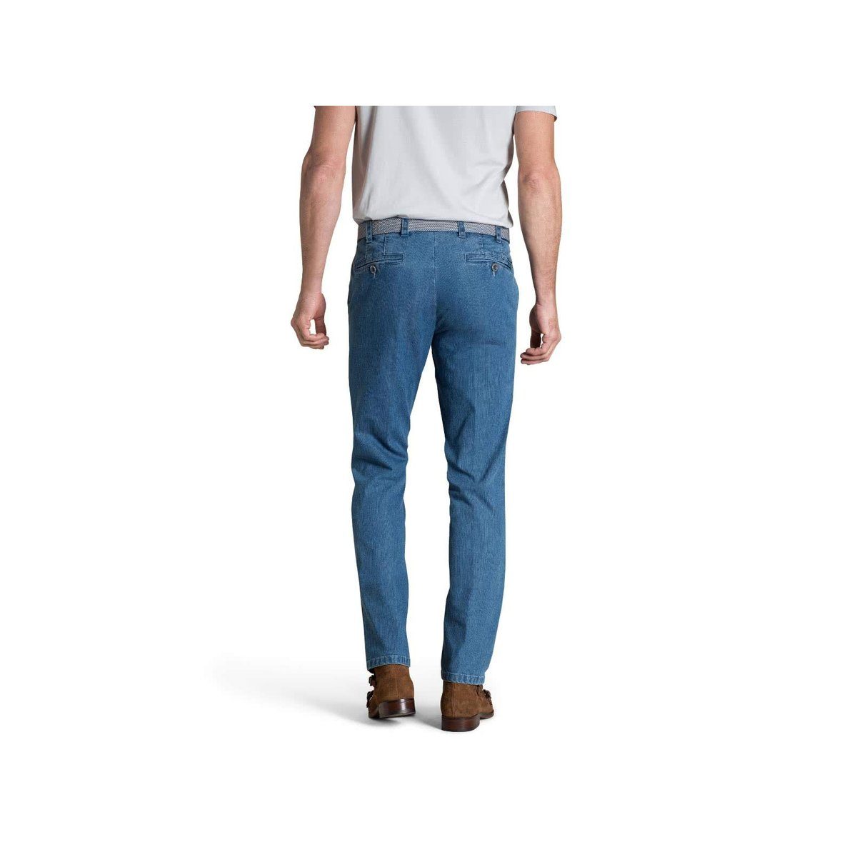 regular (1-tlg) MEYER blau Shorts