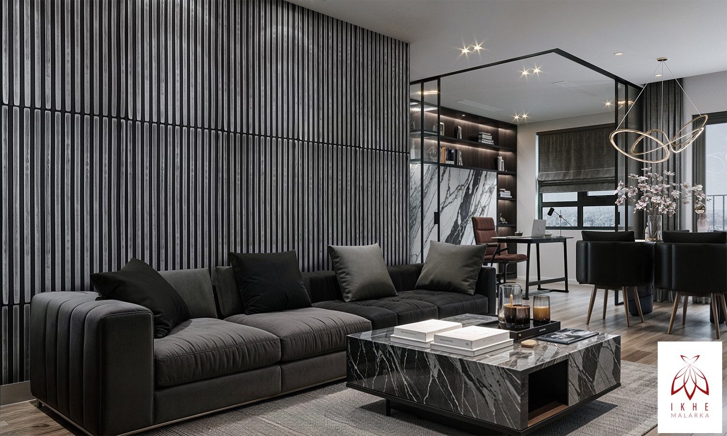 IKHEMalarka 3D Wandpaneel Betonoptik Marmor Ziegel aus Polystyrol Styropor günstig online kaufen