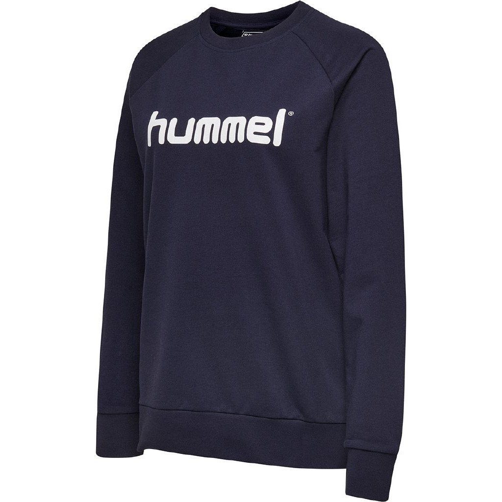 Sweatshirt Go Cotton Logo Sweatshirt Woman