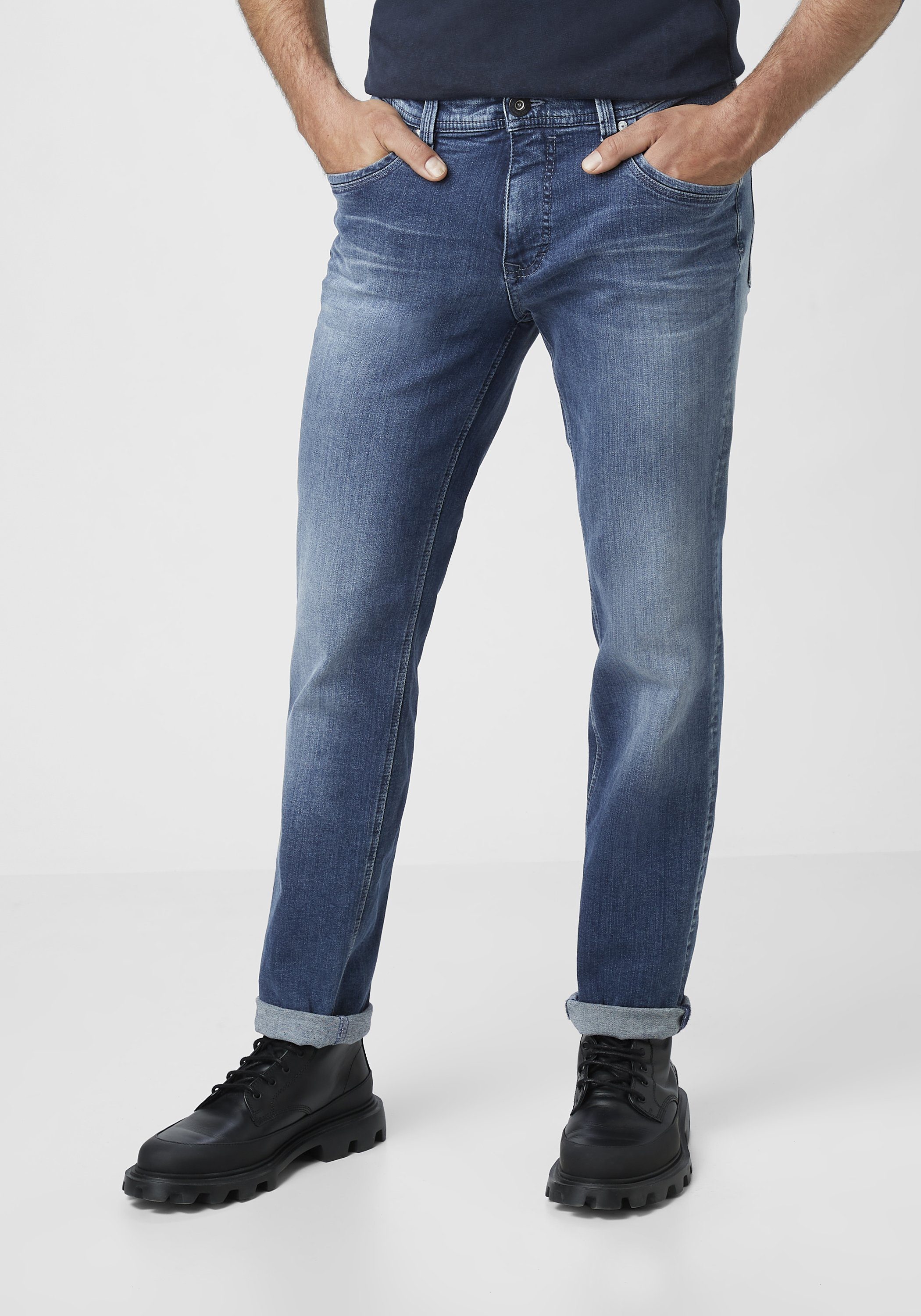 Paddock's Slim-fit-Jeans PIPE 5-Pocket mit Motion & Comfort Super-Stretch