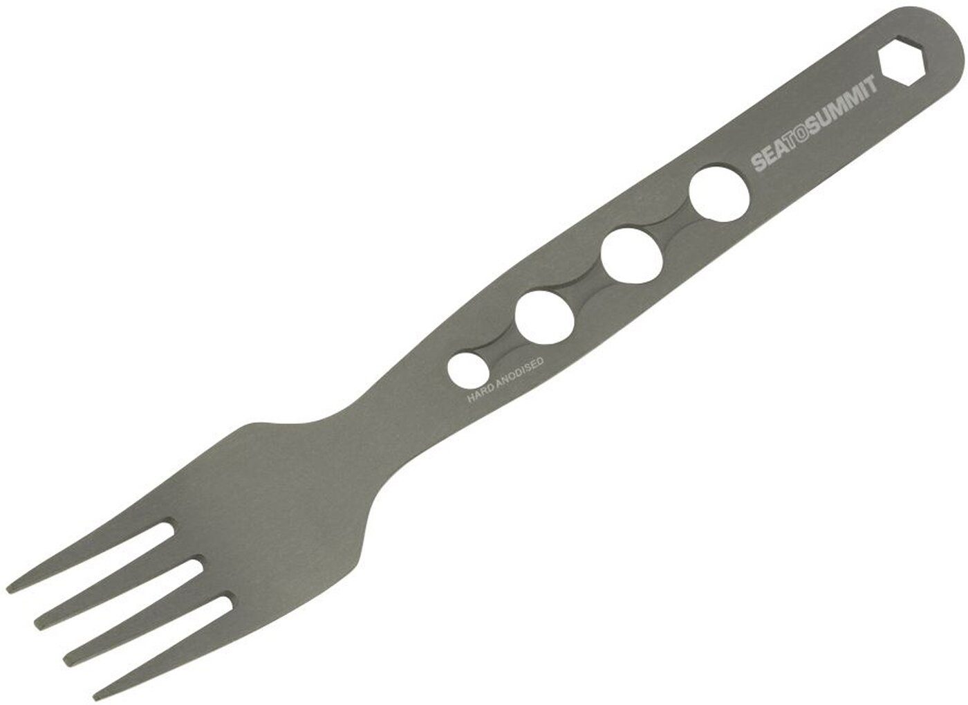 sea to summit Besteck-Set Alphaset 3pc Cutlery Set GREY ANODISED-
