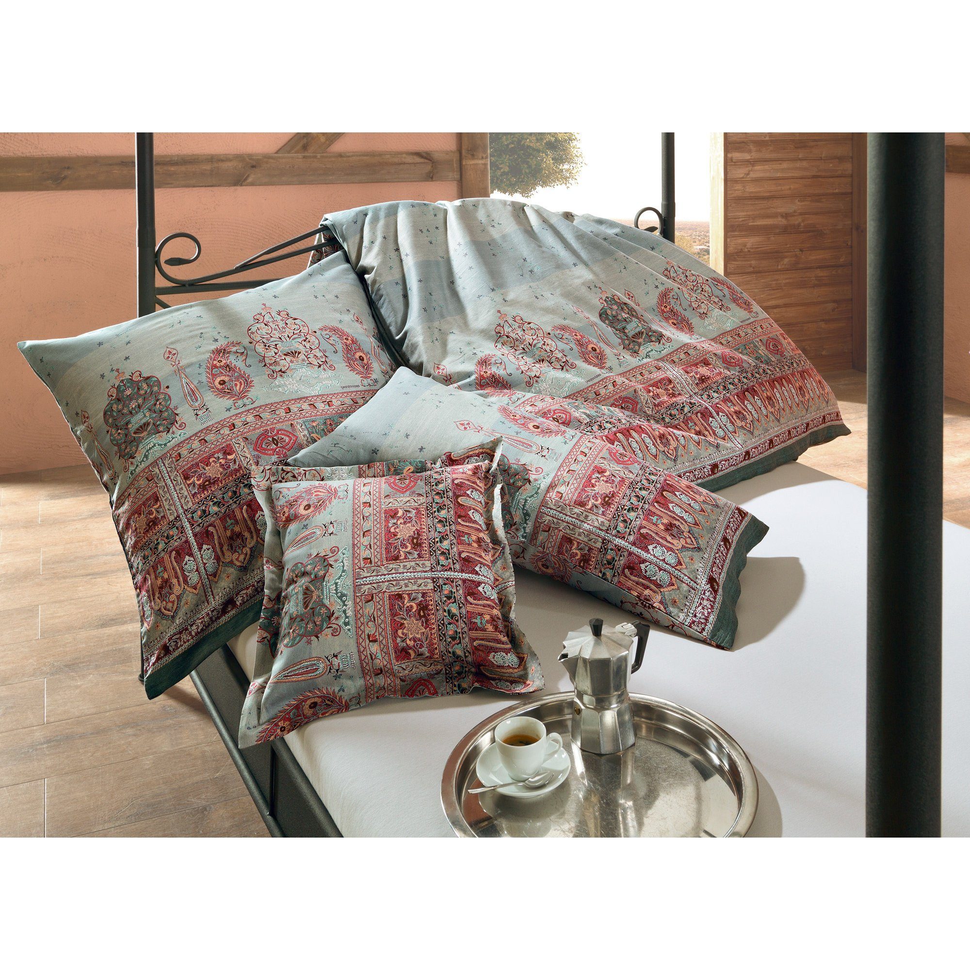 Bassetti Bettwäsche Bettwäsche "Correggio V7", Mako-Satin, Ornamente günstig online kaufen