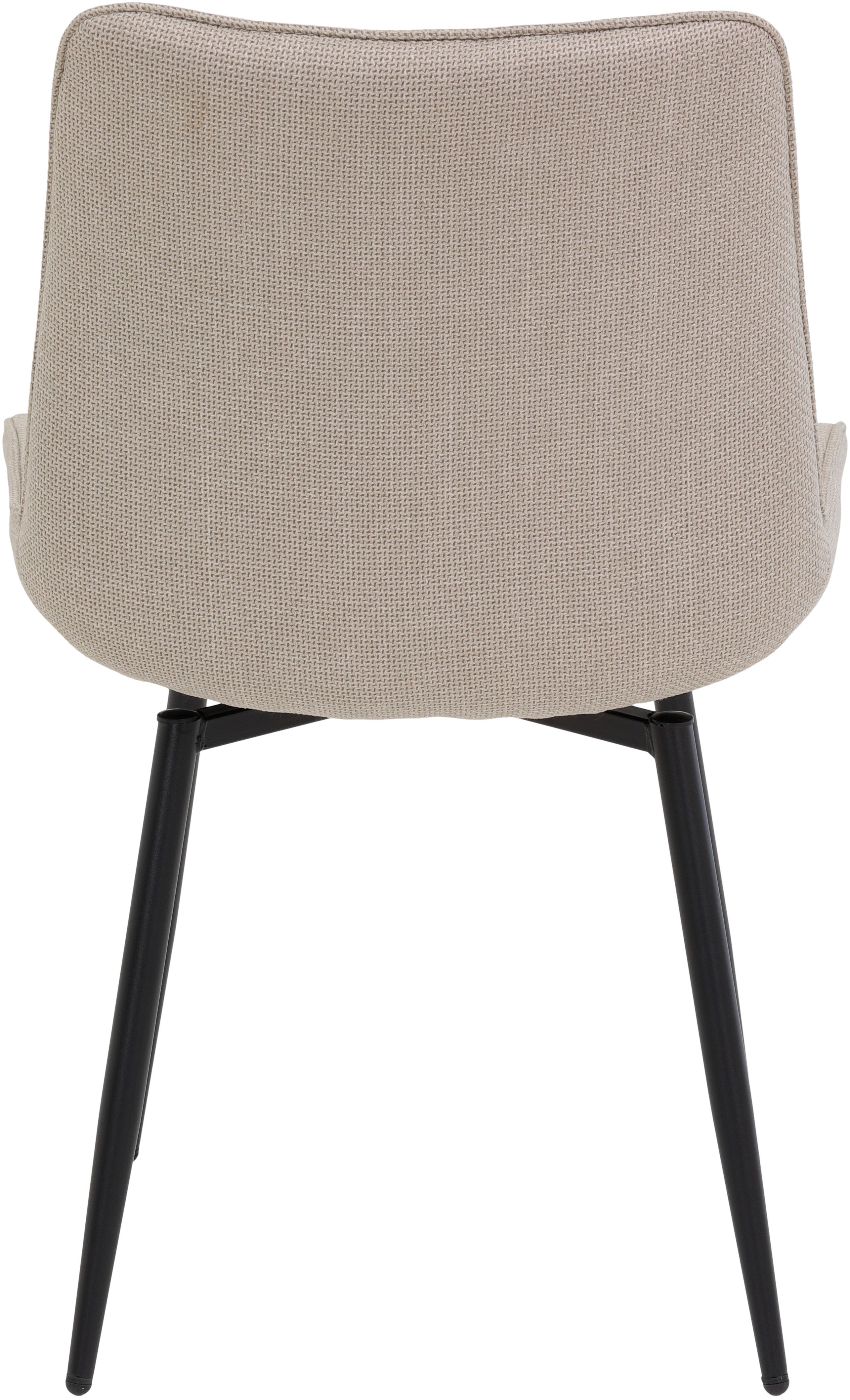 HELA Drehstuhl Vierfußstuhl BERGEN (Set, 2 St), Esszimmerstuhl, XL-Sitzbreite, 360° drehbar – Bild 4 von 5