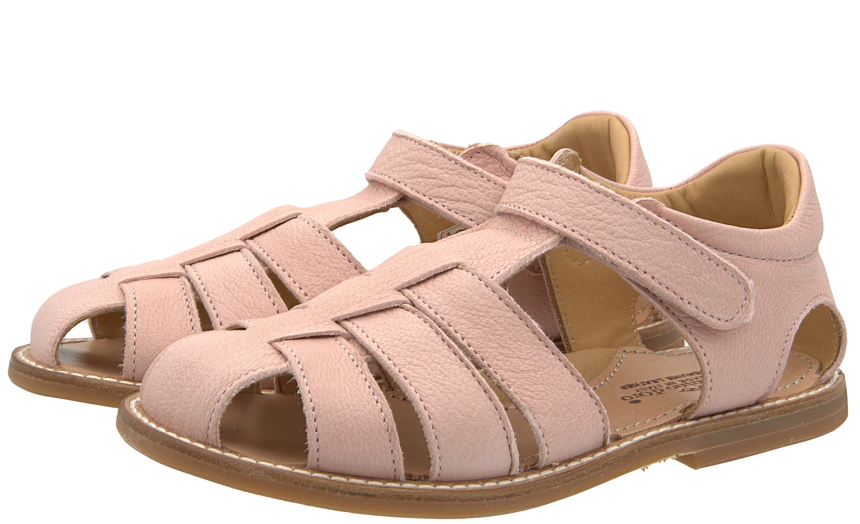 Zecchino d'Oro Zecchino d'Oro Sandalen Mädchen A31 3106 Leder Rosa Klett Sandalette