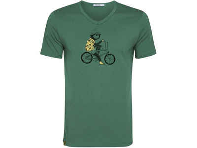 GreenBomb T-Shirt »GREENBOMB Bio-Herren-T-Shirt 'Sloth Cruiser' mit V«