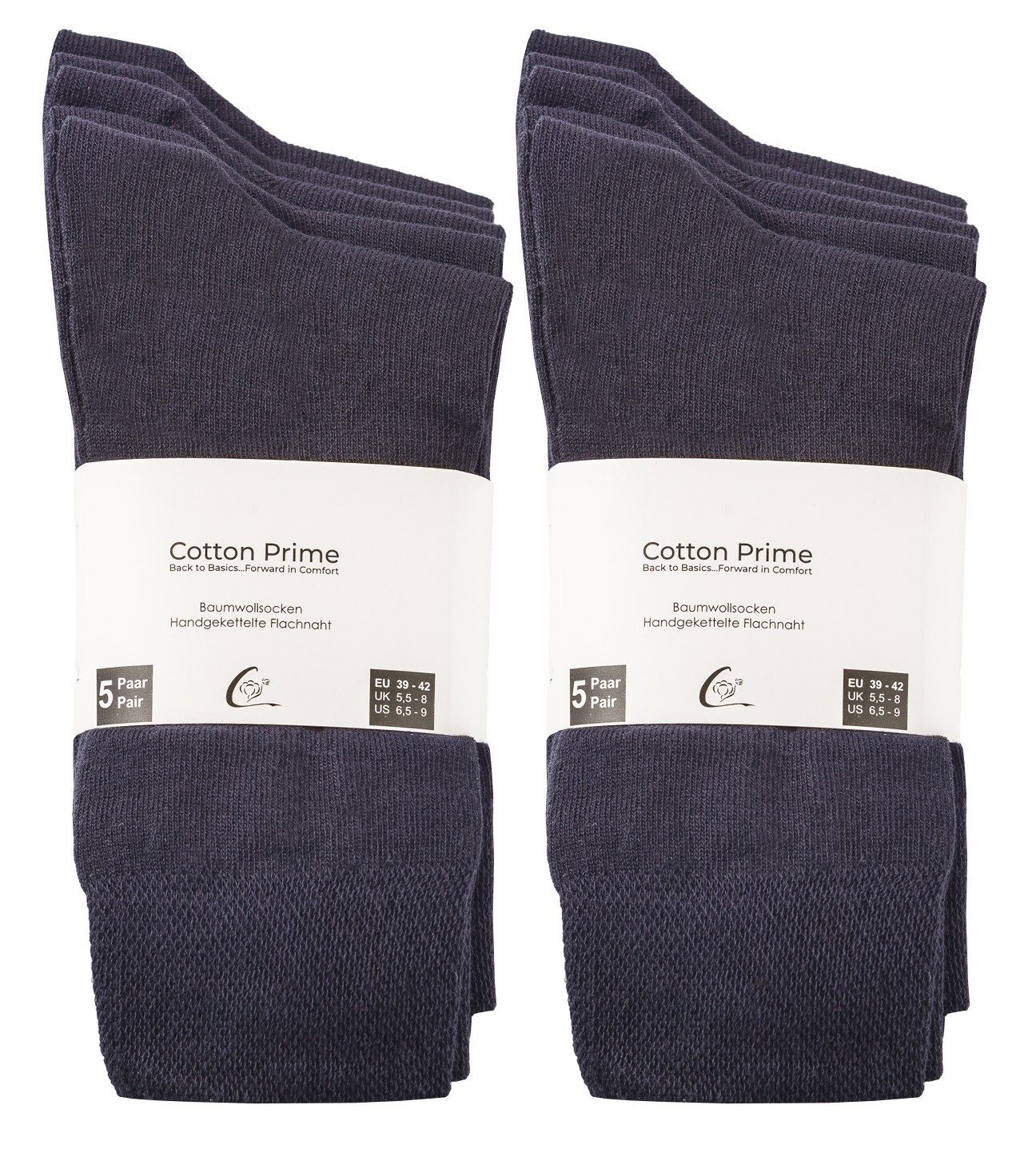 Cotton Prime® Basicsocken Baumwollsocken - Back günstig online kaufen