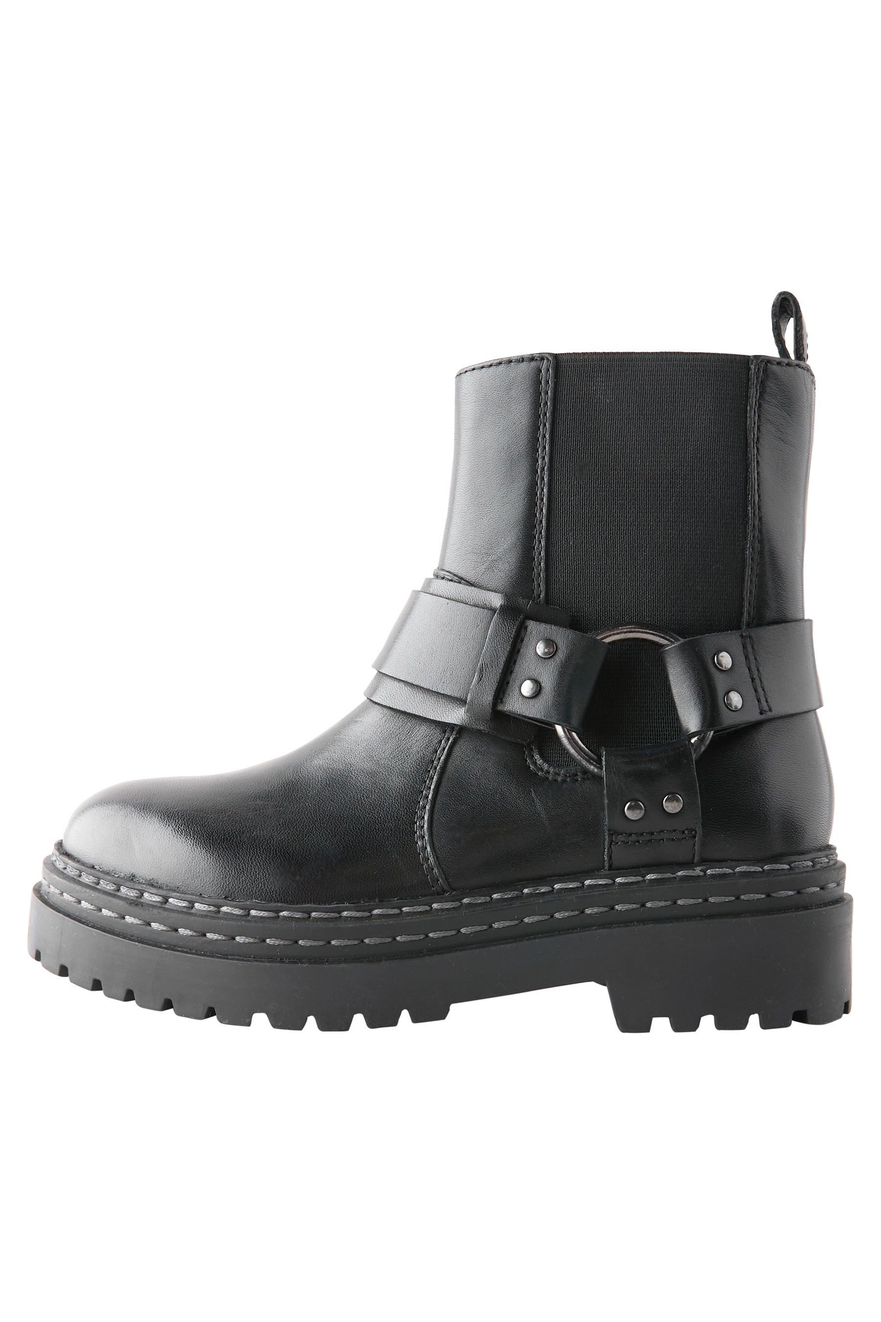 Derbe Lederstiefel Stiefel