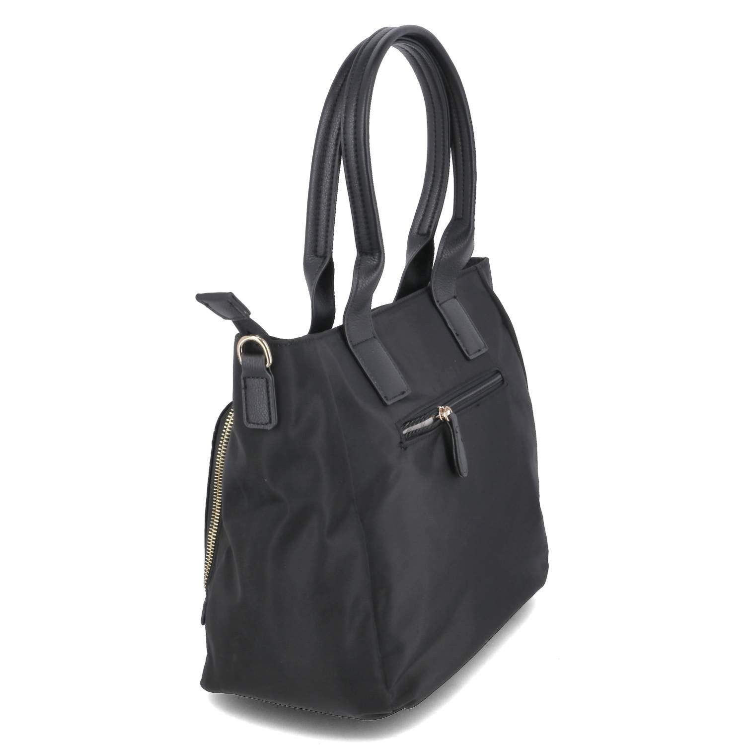 Kaerlek Handtasche Kaerlek 1005803-200 Damen Shopper Textil black