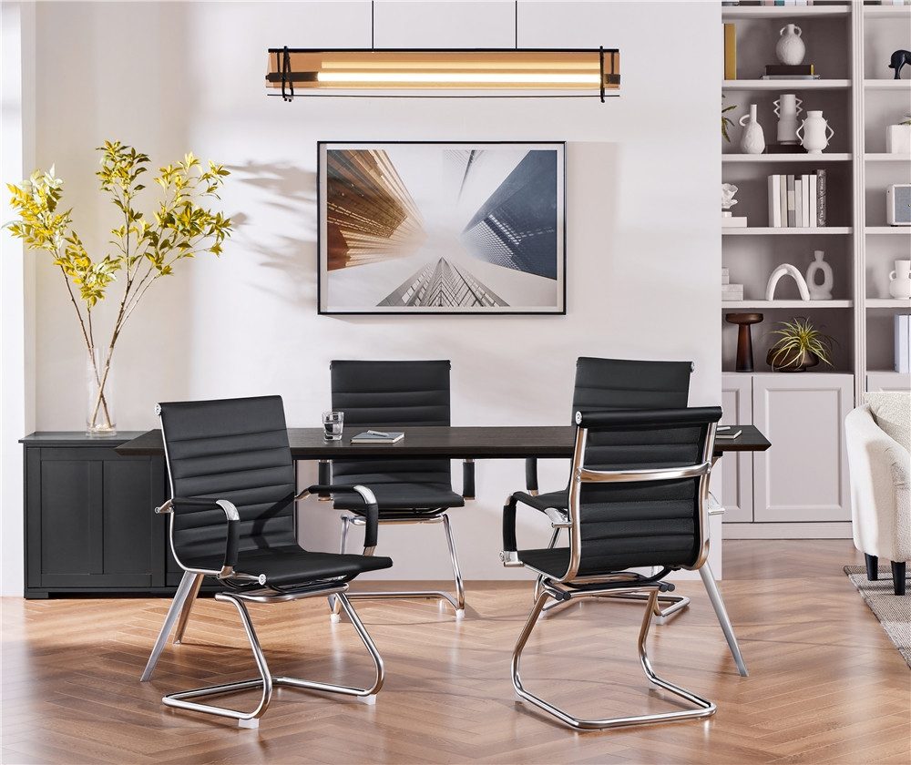 Yaheetech Esszimmerstuhl, Küchenstühle mit Hoher Rückenlehne und Armlehnen, günstig online kaufen