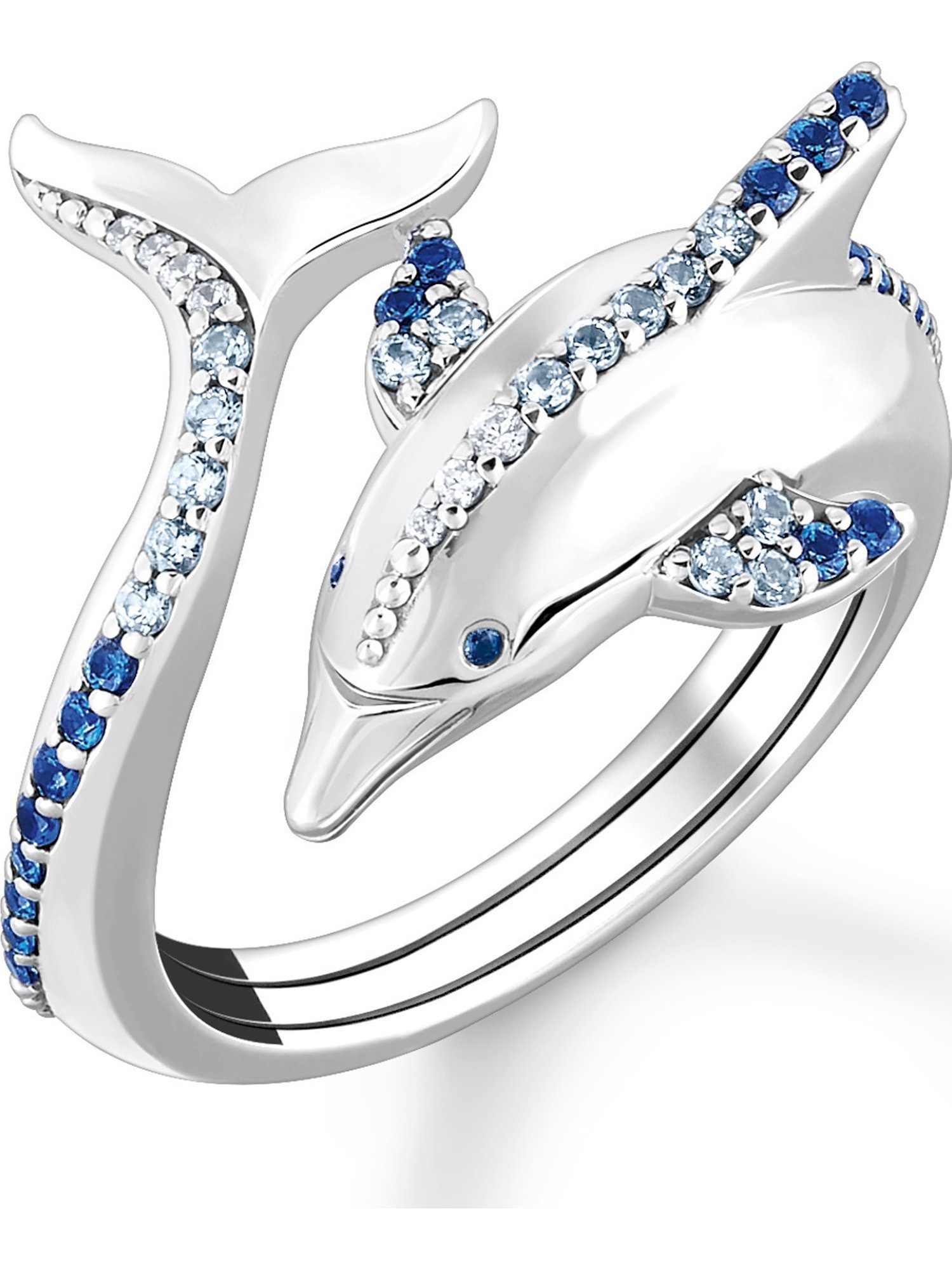 THOMAS SABO Fingerring Thomas Sabo Damenring Spinell, Spinell, synthetisch