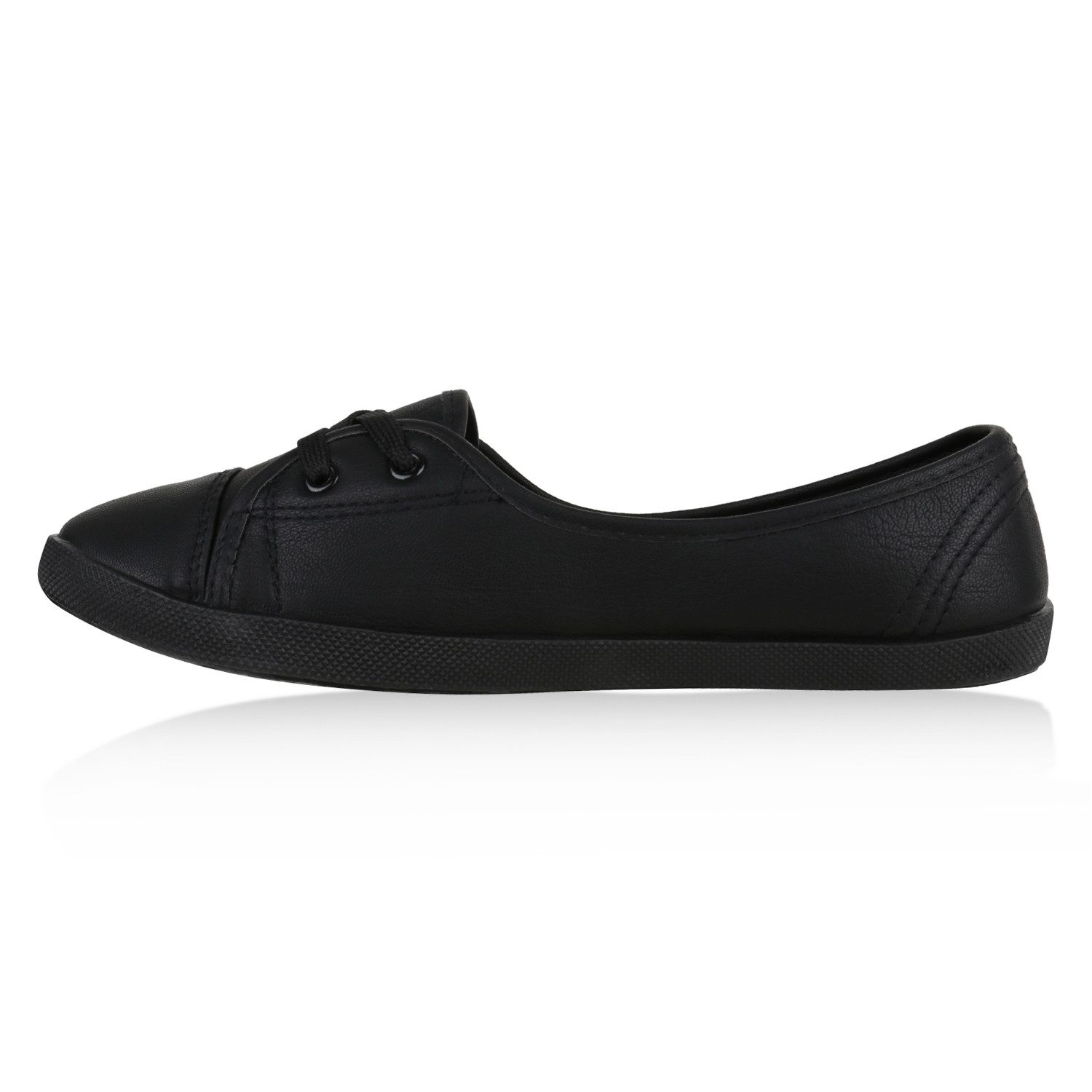 VAN HILL 816240 Sneaker Ballerinas Sportliche Damen Ballerinas Bequeme Flats Basic