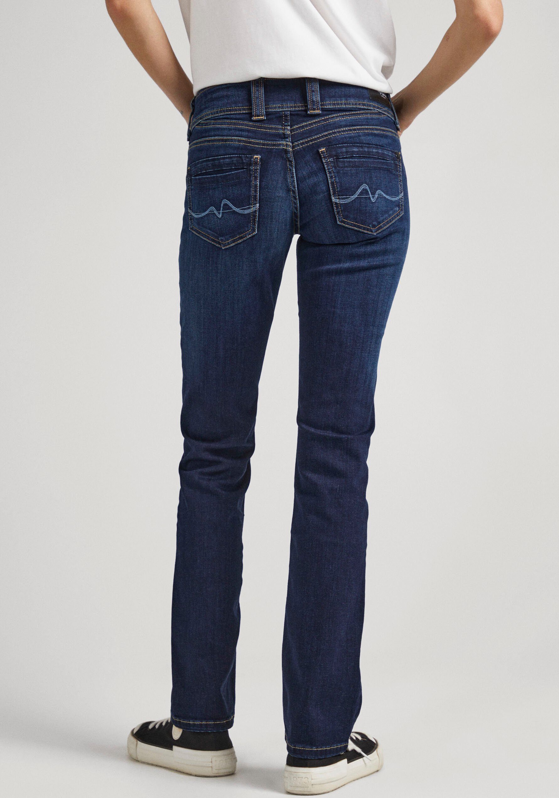 Pepe Jeans Straight-Jeans GEN in Baumwoll-Qualtät günstig online kaufen