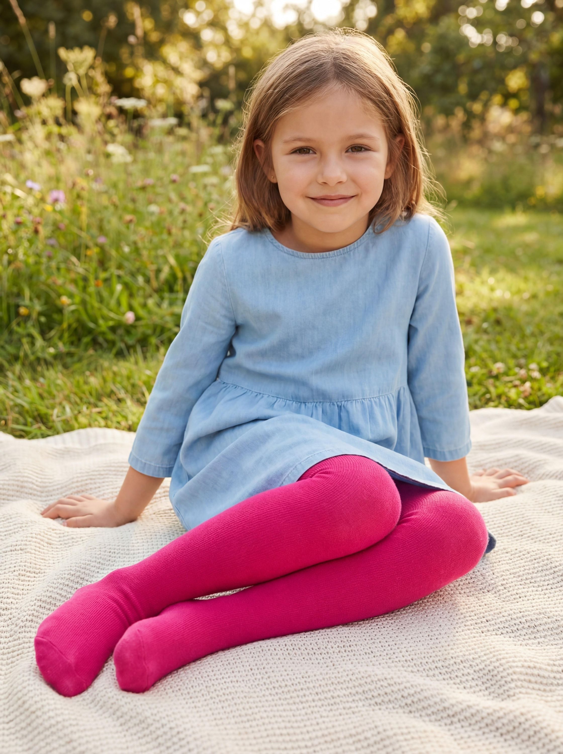 TupTam Strickstrumpfhose TupTam Mädchen Strickstrumpfhosen Bunt Gemustert 6er Pack – Bild 3 von 5