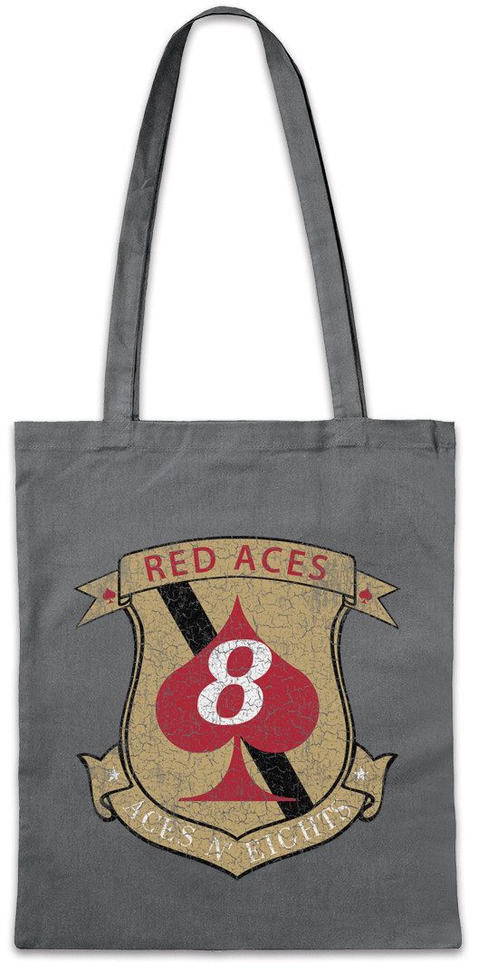 Beuteltasche Red Aces Squadron Patch Stofftasche Lieutenant Galactica Space Ship